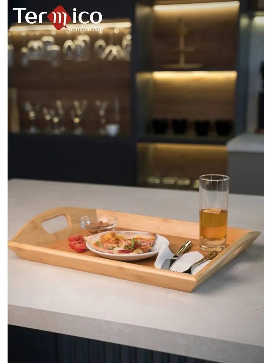 Поднос деревянный/ столик поднос