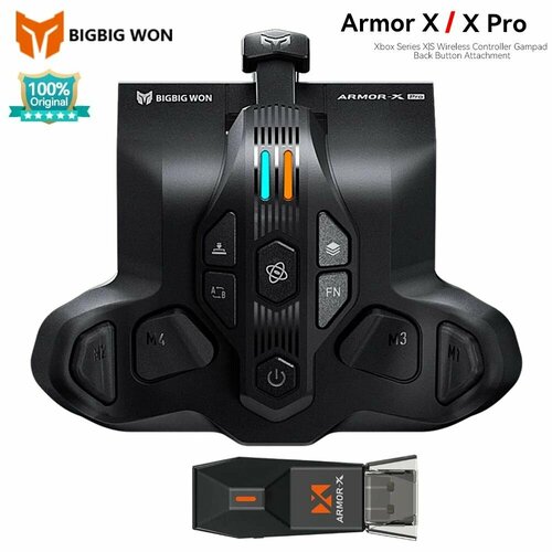 Дополнительные задние кнопки - лепестки для геймпада Xbox Series S / X ARMOR-X PRO (GYROCON+) поддержка платформ Xbox Series / One S / X / Switch / Win 10 и 11 Wireless Back Button