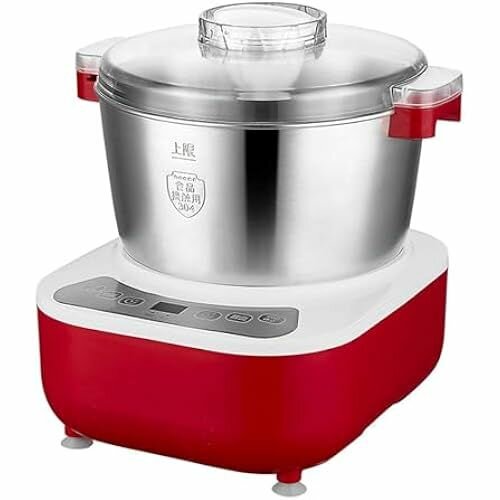 фото Тестомесовая машина MRTKJ с функцией ферментации, электрический миксер, с сенсорной панелью, микрокомпьютерным таймером, контейнер из нержавеющей стали 304 (5 л), можно мыть в посудомоечной машине