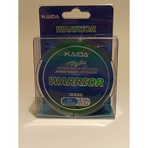 Леска Kaida warrior carp 300m 0.32mm 12.55kg