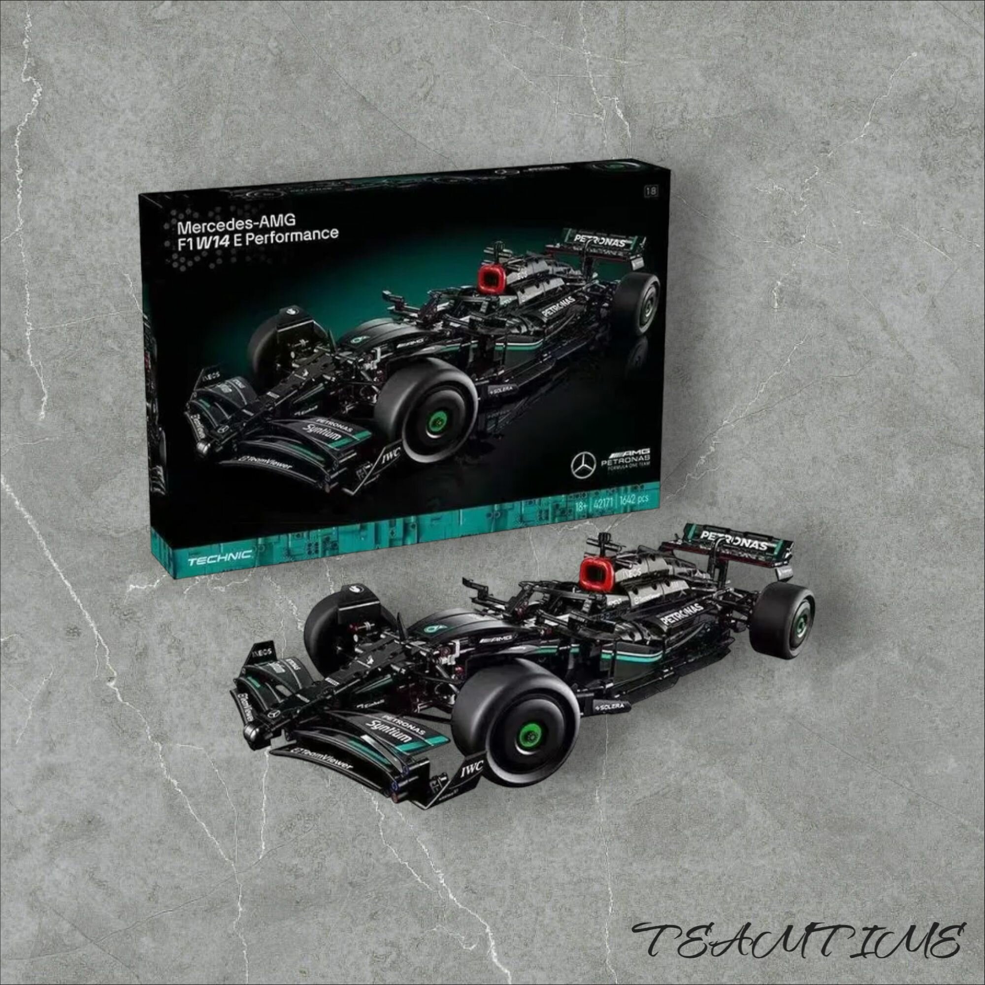 Конструктор Гоночная машина Mercedes-AMG F1 W14 E Performance 1642 деталей 88027