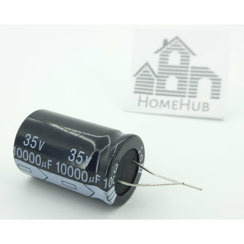 Электролитический конденсатор 10000mf(мкф), 35V, 25x40, 105 градусов, Elzet