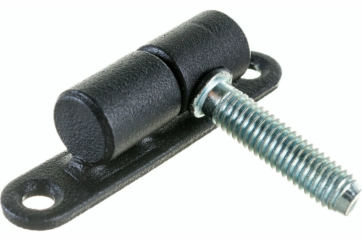 Петля ввертная ПВО-4, ø8 мм сталь цвет черный Левша - фото №3