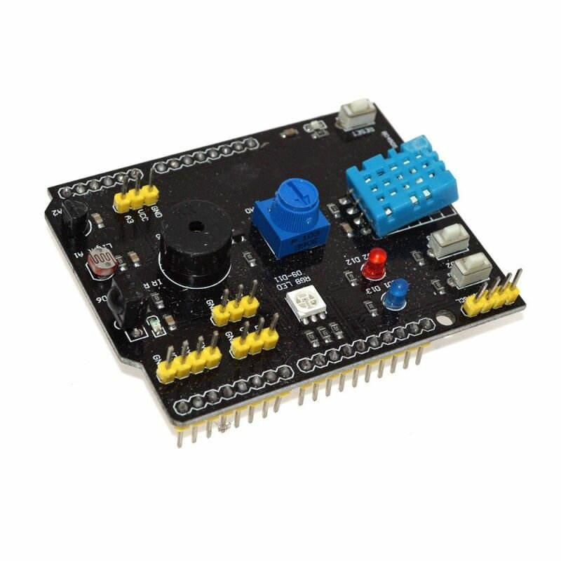 Плата расширения Multi-shield для Arduino Uno