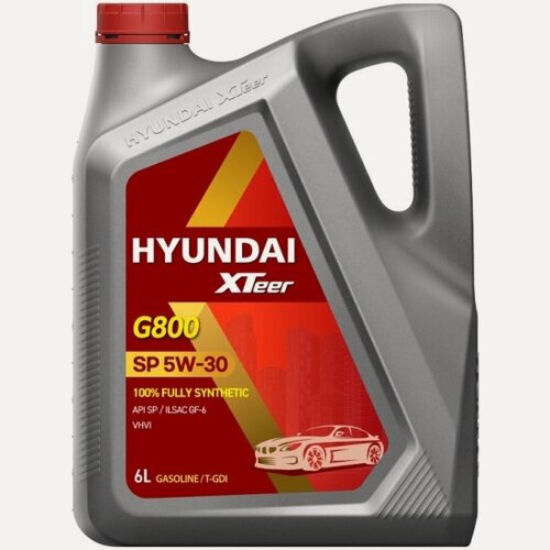 Изображение товара Моторное масло Hyundai Xteer Gasoline Ultra Protection 5W-30 синтетическое 6 л