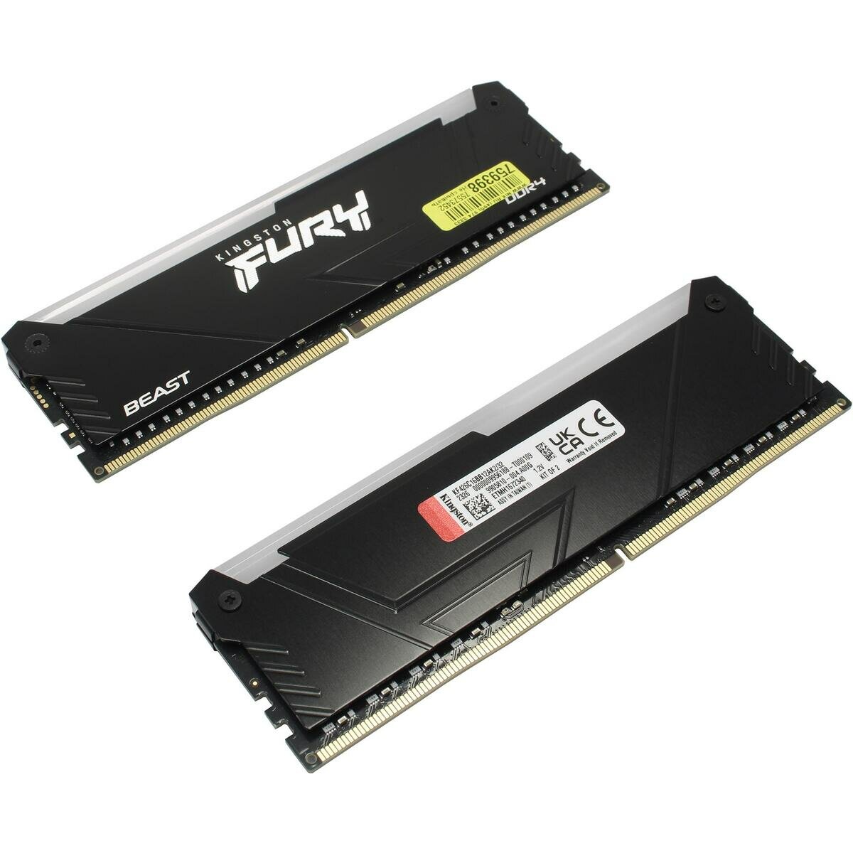 Комплект модулей памяти Kingston Fury Beast RGB KF426C16BB12AK2/32