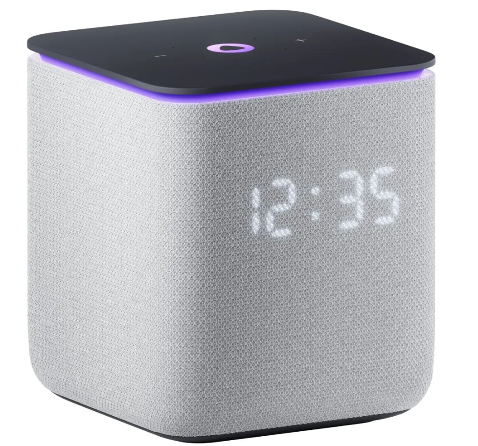 Умная колонка Яндекс. Станция Миди 2.1 с Zigbee серая(24W,3 динамика,4 микр, WiFi, BT 5.0, голос. Алиса)