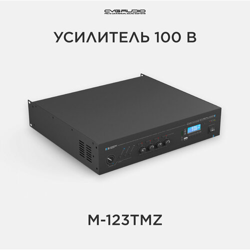 CVGAUDIO M-123Tmz профессиональный микшер-усилитель 120W100V 4 зоны 47261₽