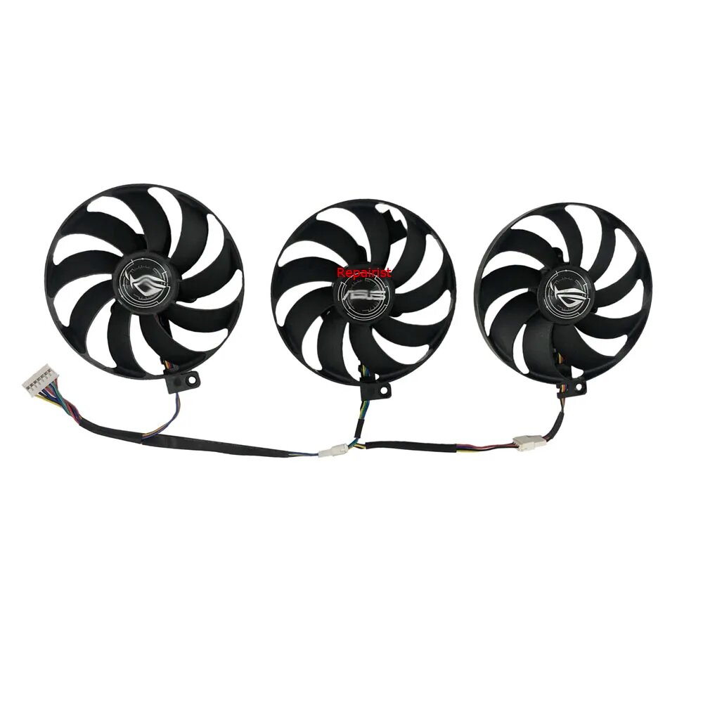 3 шт. реpairist PLD09210S12H видеовентилятор для ASUS ROG STRIX