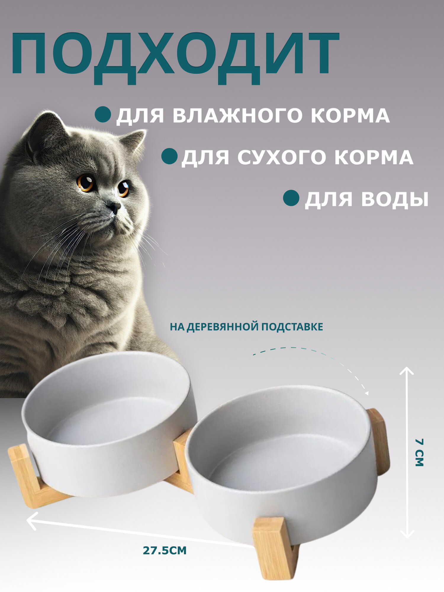 Картинки Миски для кошек и собак на подставке