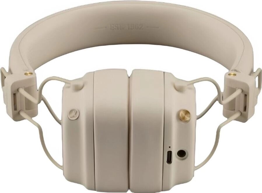 Наушники Marshall Major V On-Ear Wireless Cream — фото 1