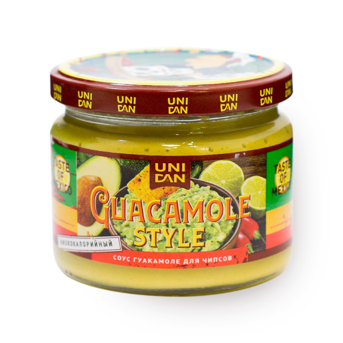 Соус Uni Dan Гуакамоле, для чипсов, неострый, мексиканский, 280 г
