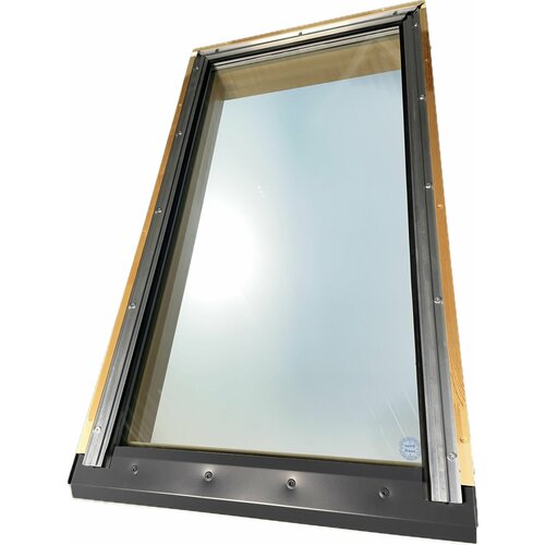 Глухое мансардное окно WERSO 80*140 см с двухкамерным стеклопакетом