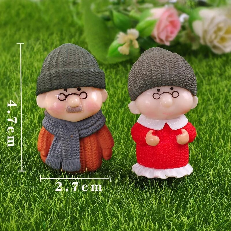 Парные фигурки гномов из пластика G