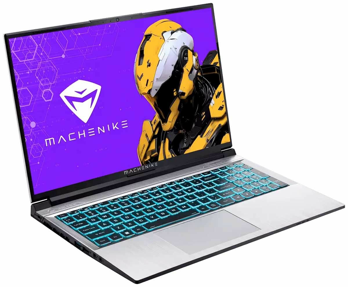 Ноутбук игровой Machenike L15 Pulsar 2K (JJ00GE00GRU) 15.6" Intel Core i5-12450H NVIDIA GeForce RTX 4050 (6 Гб) RAM 16 ГБ SSD 1 ТБ, без системы русская раскладка, серый металлик — фото 1