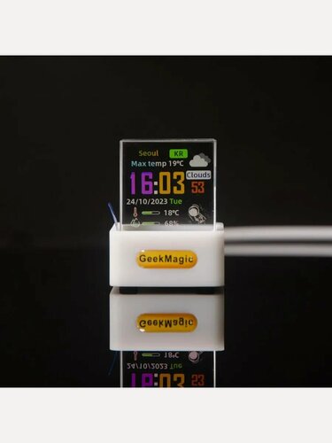 Изображение товара Часы-голографическая метеостанция