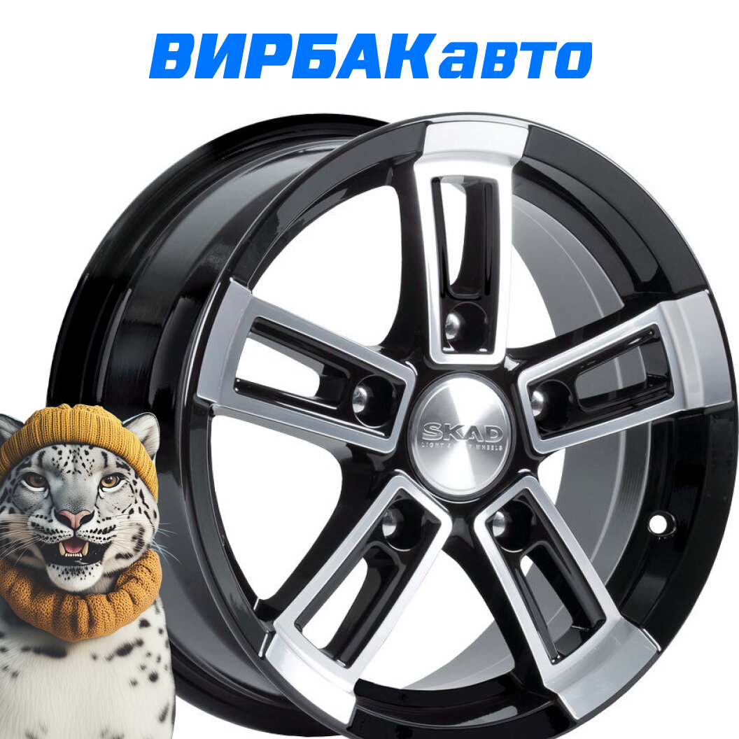 Диски литые Скад Тор 15" PCD 5/139,7