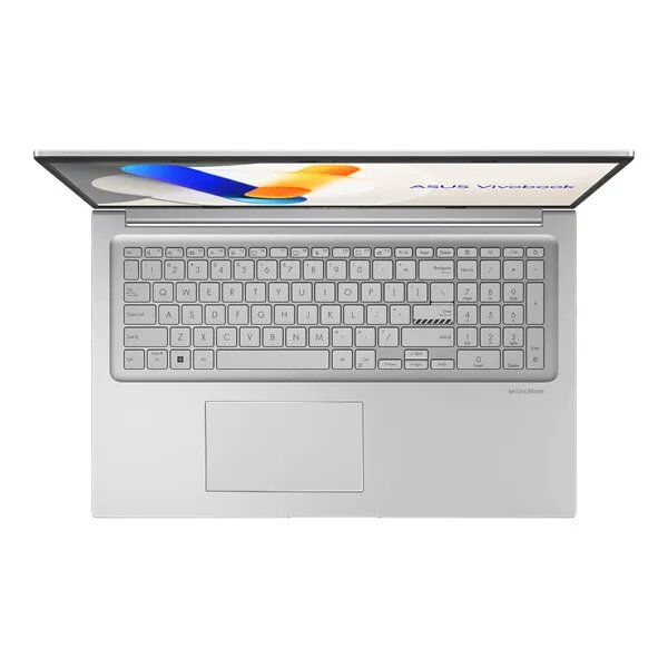 Ноутбук ASUS VivoBook 17 X1704VA-AU398 90NB10V1-M00D20 (17.3", Core i7 1355U, 16Gb/ SSD 1024Gb, Iris Xe Graphics eligible) Серебристый - фото №2
