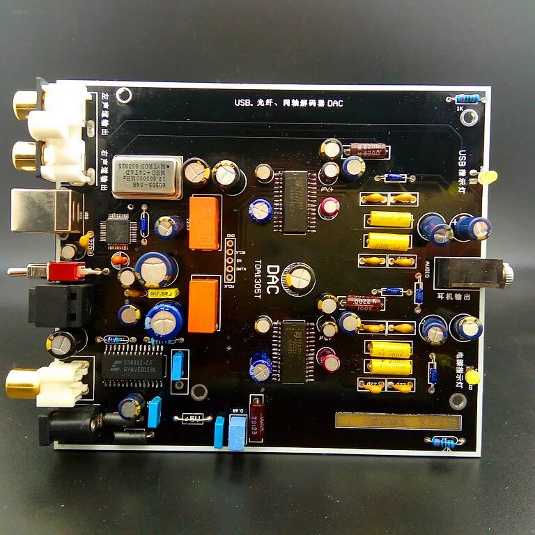 USB декодер DAC оптический волоконный коаксиальный декодирование OTG двойной параллельный TDA1305T компьютерная внешняя звуковая карта, Type1