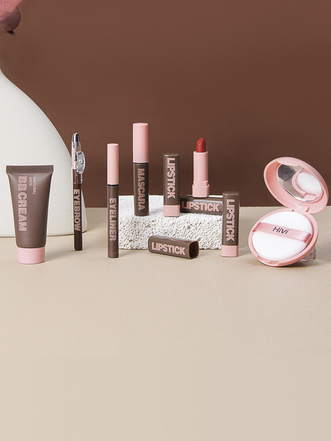 Набор декоративной косметики для лица 9 в 1, BEAUTY BOX для девушек отличный подарок — фото 1