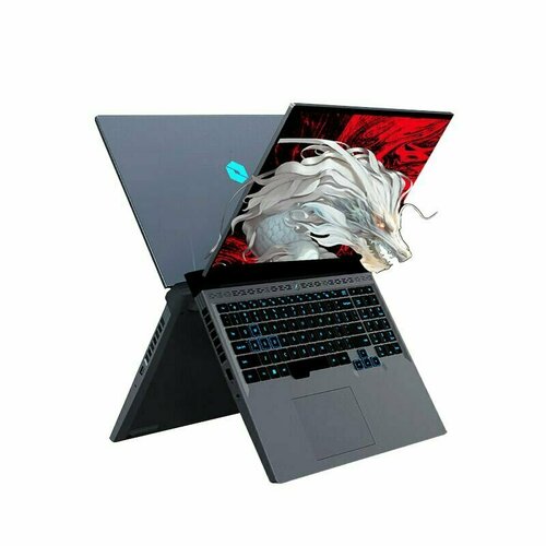 Игровой ноутбук MECHREVO DRAGON 16 PRO Ryzen 7 7745HX RAM 16GB 1TB RTX 4070240Hz 25K Русская клавиатура Серый 126999₽