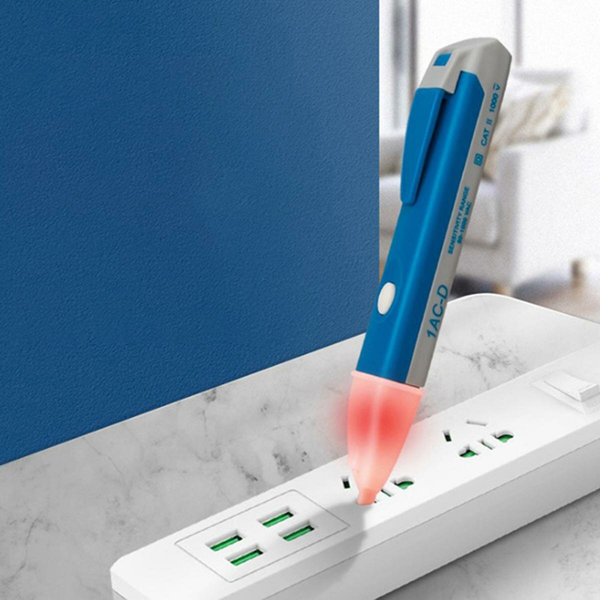 Электрический бесконтактный тестер напряжения Pen AC Volt Alert Detector Sensor 90-1000V