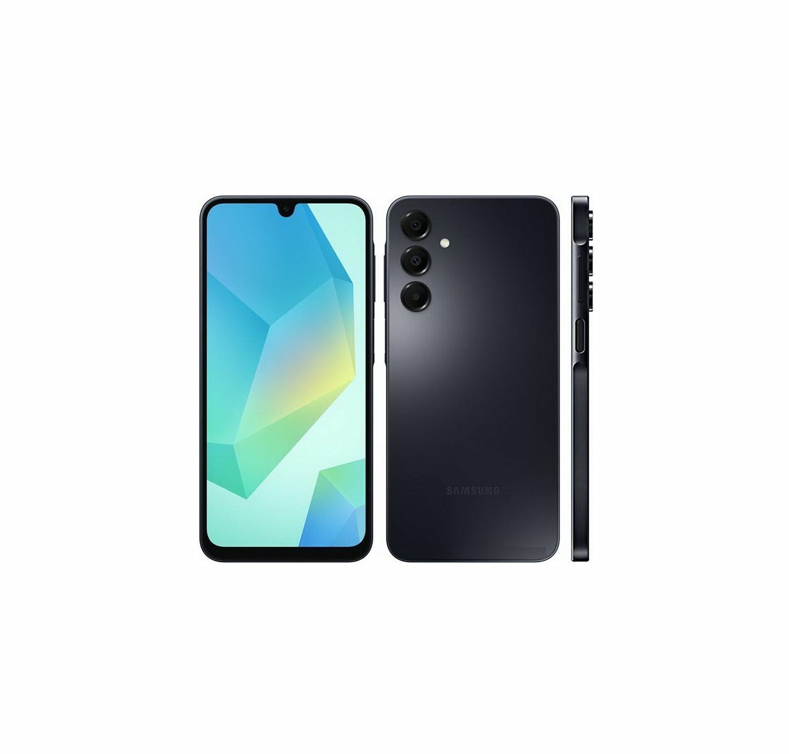 Смартфон Samsung Galaxy A16, 128 Гб, 4 Гб, экран 6.7", черный