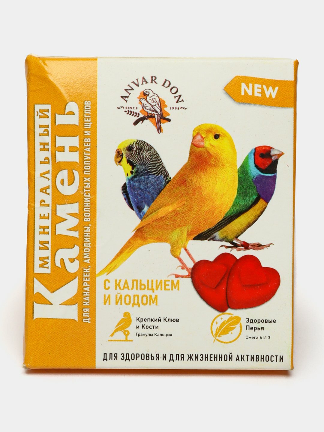 Valnistiy papugayga don 1 kg, Бежевый — фото 1