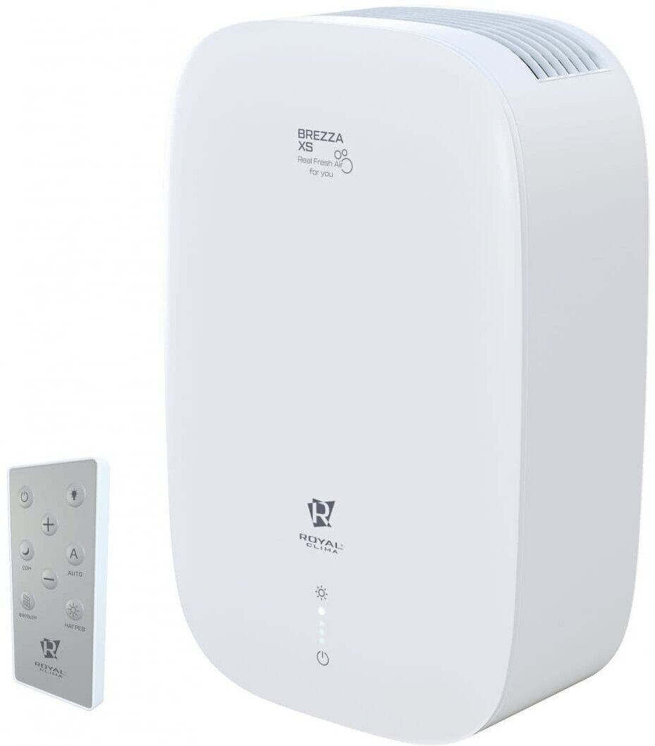 Приточно-очистительный комплекс Royal Clima BREZZA RCB75 пульт ДУ 3 скорости белый
