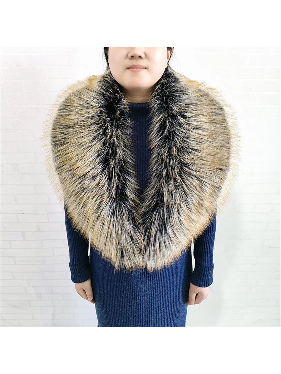 Воротник из искусственного меха100cm