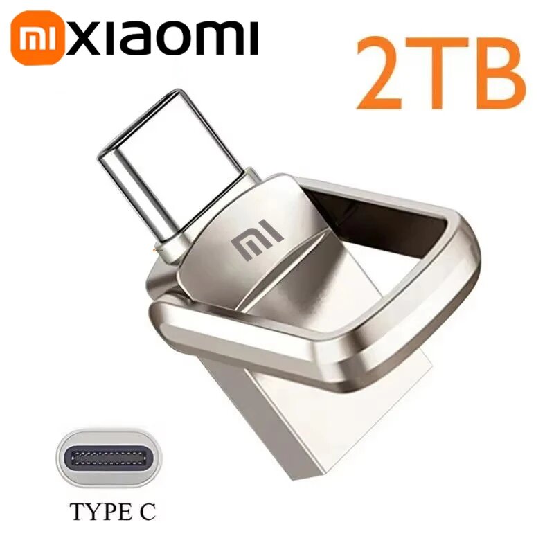 Xiaomi U Disk USB 3. 0 Type-C Интерфейс USB 3,2, Black 1TB — фото 1