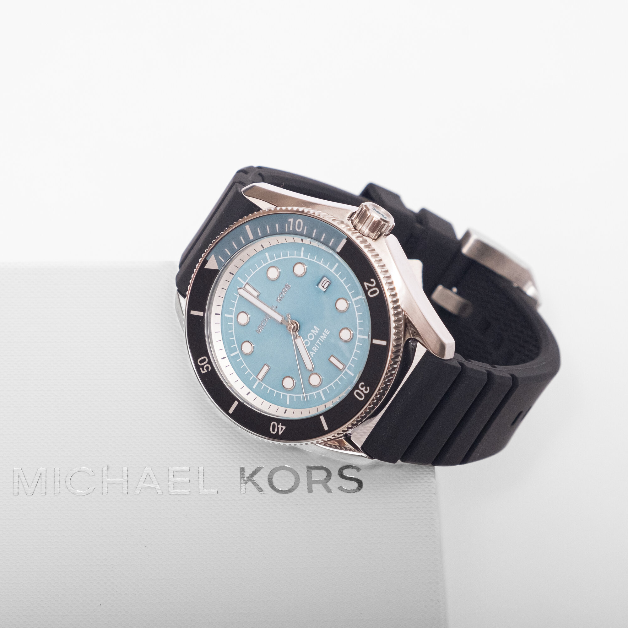 Наручные часы MICHAEL KORS, голубой, черный