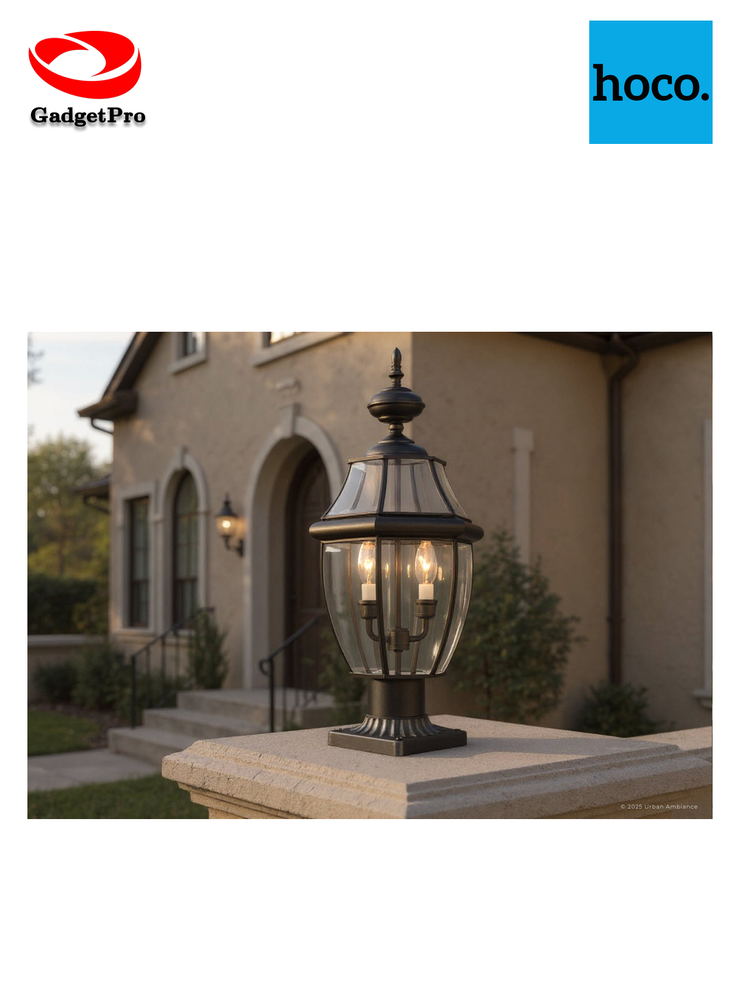 Настольная лампа Hoco HX11: LED, современный дизайн, для дома и офиса, регулировка яркости