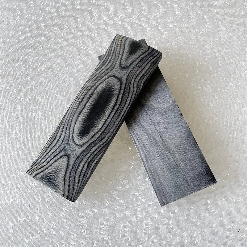 TYSEEK Ламинированная цветная древесина для рукоятки ножа 120x40x10 мм (2 шт.) 2pcs E 120x40x12mm