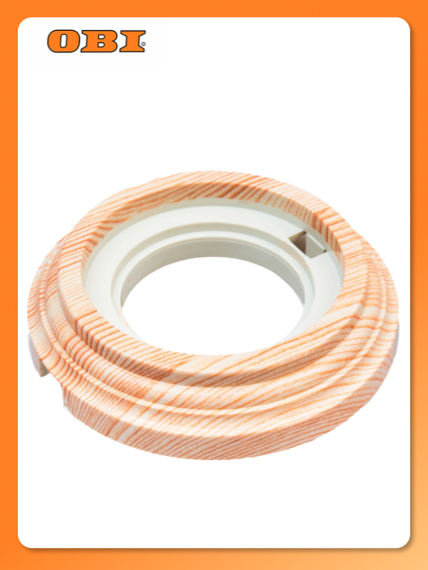 Рамка Electraline BIRONI BF1 610 13  для открытой проводки  ABS пластик  оранжевая