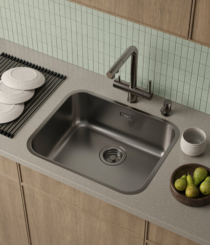 Изображение товара Мойка IDDIS Mate MAT53GMi77 нержавеющая сталь графит 533*433