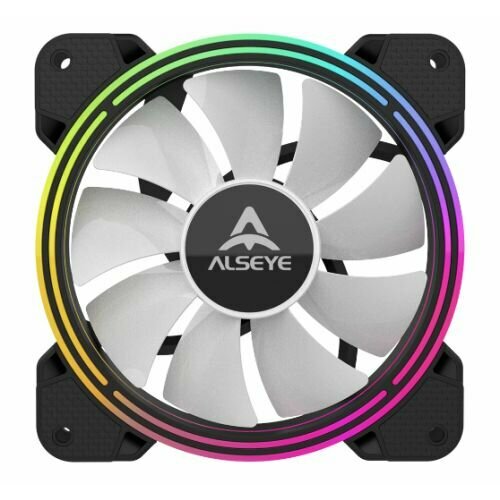 Вентилятор для корпуса ALSEYE HALO40-S-RGB-OP 120x120x25mm DC 12V