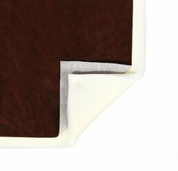 Комплект для перетяжки мебели, 50 × 100 см: иск.кожа, поролон 20 мм, коричневый