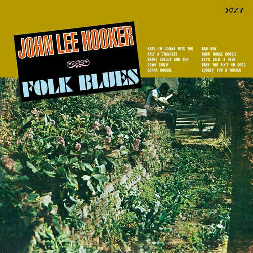 Виниловая пластинка John Lee Hooker - Folk Blues - Vinyl 180 gram. 1 LP hooker john lee виниловая пластинка hooker john lee boom boom
