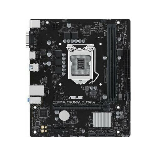 Материнская плата ASUS PRIME H510M-R R2.0-SI Soc-1200 Intel H470 2xDDR4 mATX