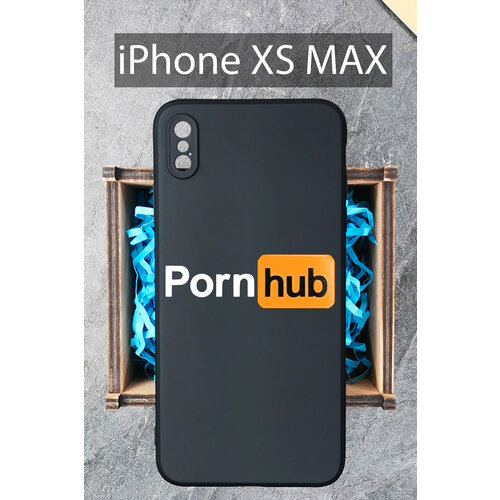 Силиконовый чехол Видеохостинг для iPhone XS MAX / Айфон XС макс силиконовый чехол синий волк для iphone xs max айфон xс макс