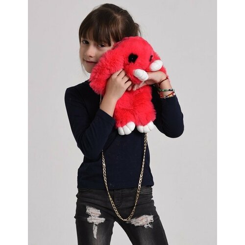 Сумка меховая для девочки 