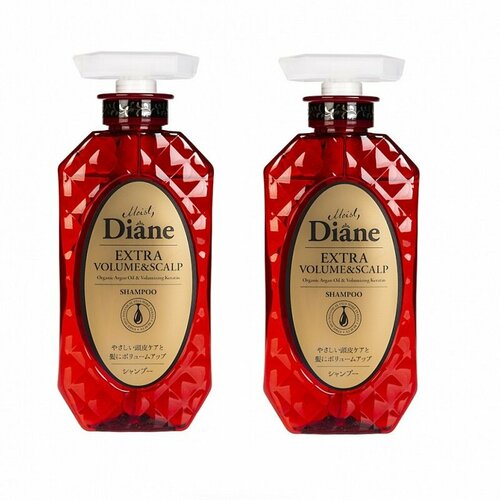 Moist Diane Шампунь для волос Perfect Beauty Объем, с кератином и аргановым маслом, 450 мл, 2 шт  - Купить