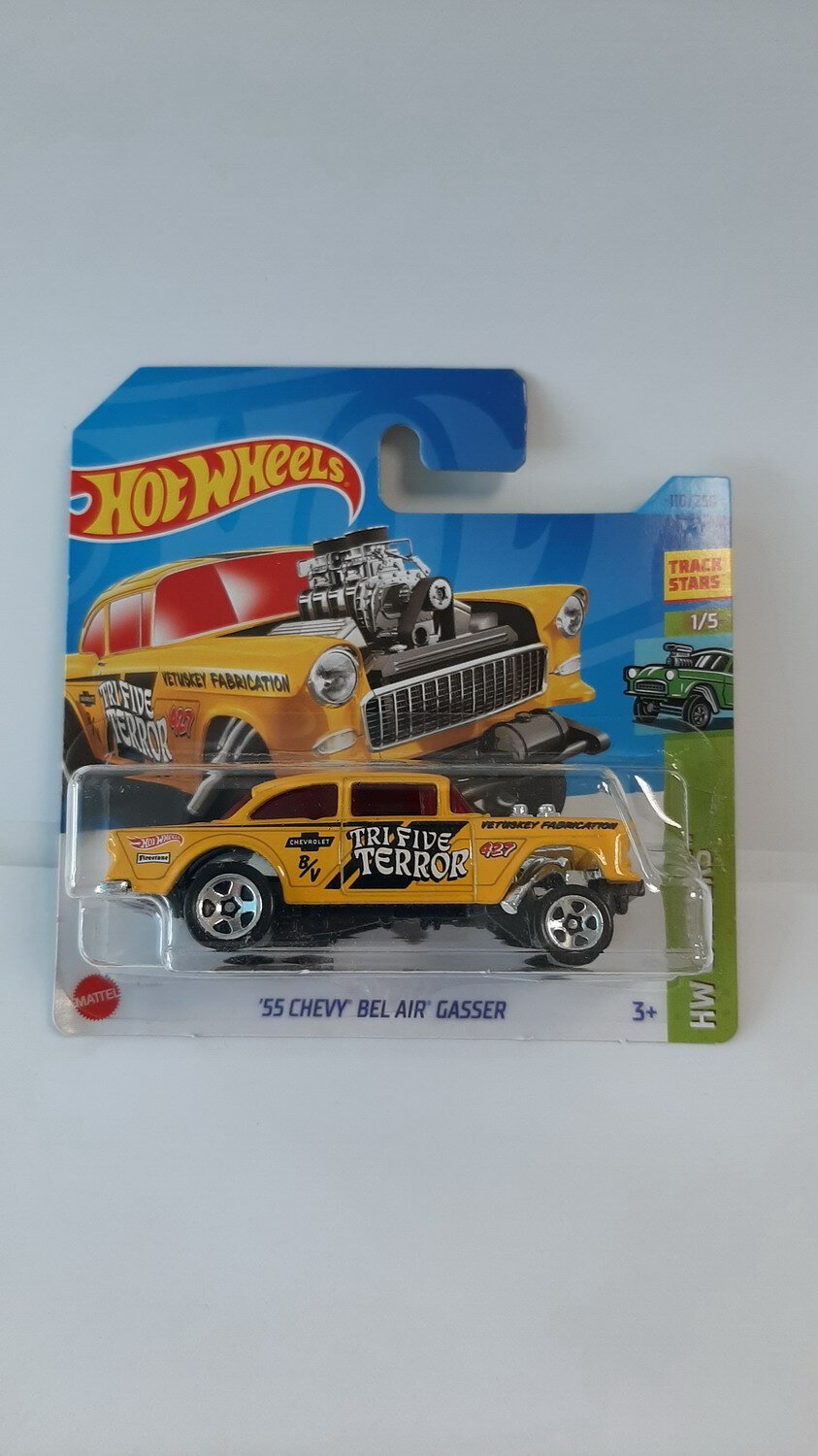 Машинка коллекционная Hot Wheels 55 CHEVY BEL AIR GASSER 5785/N3758/C4982/N2799/41