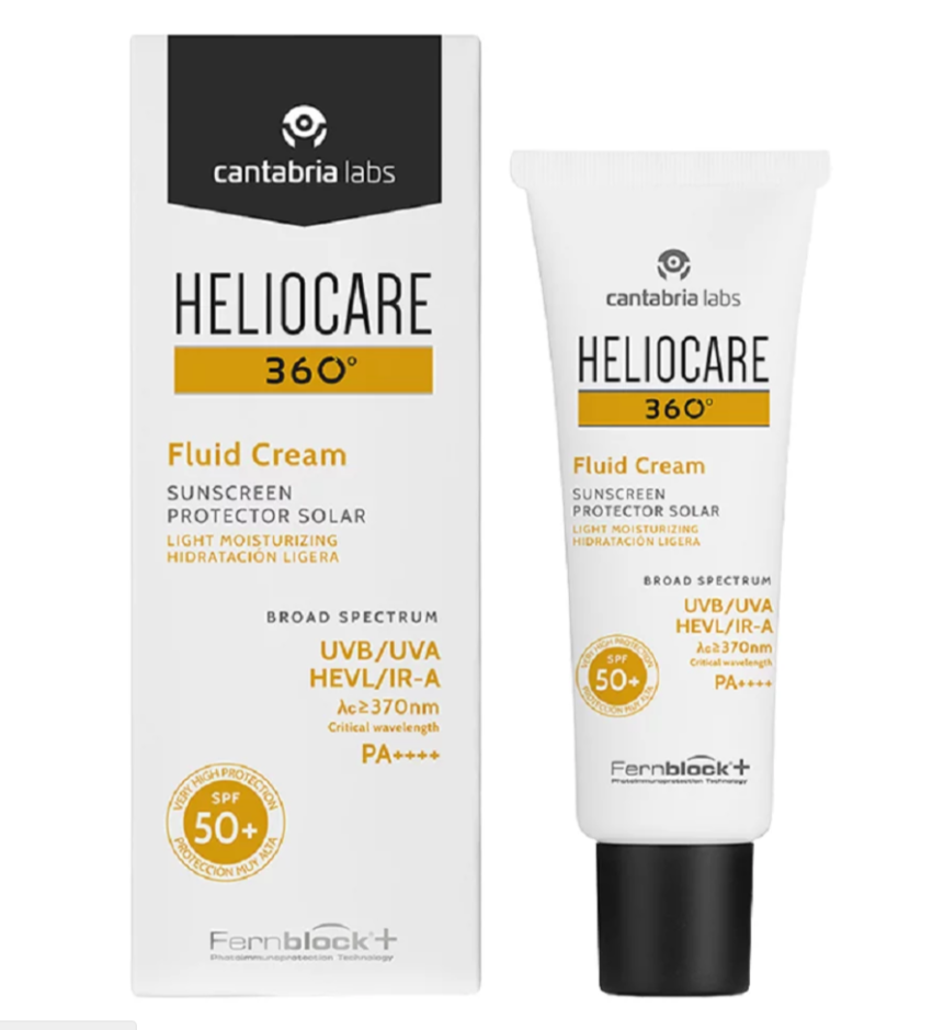 Cantabria Labs Heliocare Fluid Cream Sunscreen SPF 50+ Солнцезащитный крем-флюид, 50 мл