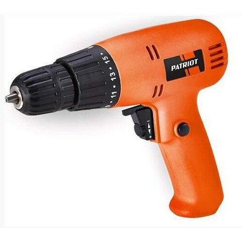 Дрель - шуруповерт сетевая PATRIOT THE ONE FS 250 280Вт 19Нм БЗП-10мм 1скор коробка 224500₽