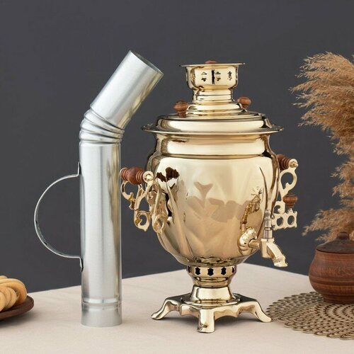 Самовар Золото желудь жаровой 25 л 32718₽