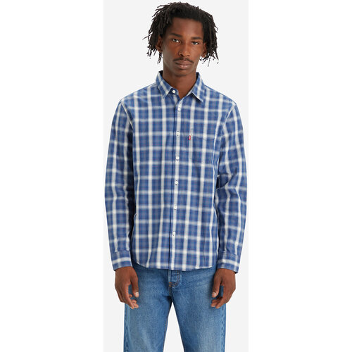 фото Рубашка levi's, размер xl, синий