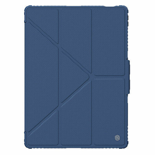 Чехол Nillkin Bumper Leather cover case Pro для Huawei Mate Pad Pro 13.2 Blue (синий) ring case for huawei mate 30 pro mate 20 magnetic car phone holder cover tpu pc bumper case