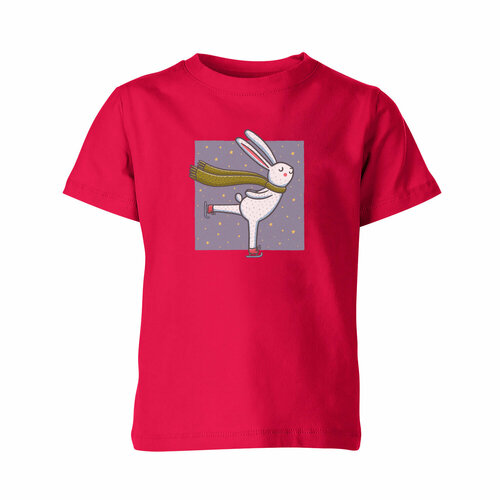 фото Футболка us basic, размер 4, розовый